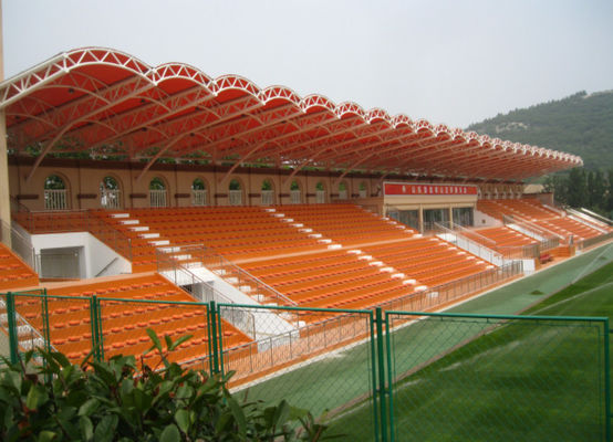 calidad  Q355B / Q235B  Customized Steel Space Frame Structure Building Sport Stand fábrica