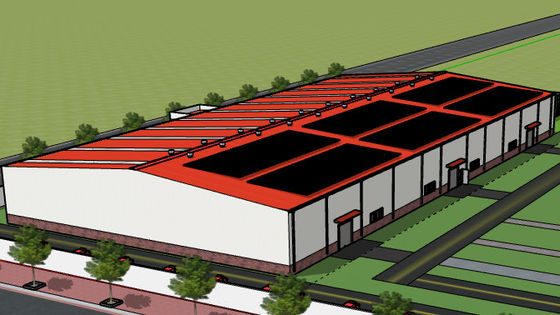 80*40 modificó el taller de la estructura para requisitos particulares de acero fabricó la construcción del marco de acero