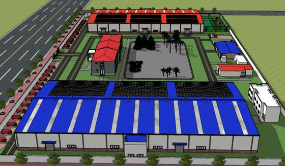 80*40 modificó el taller de la estructura para requisitos particulares de acero fabricó la construcción del marco de acero