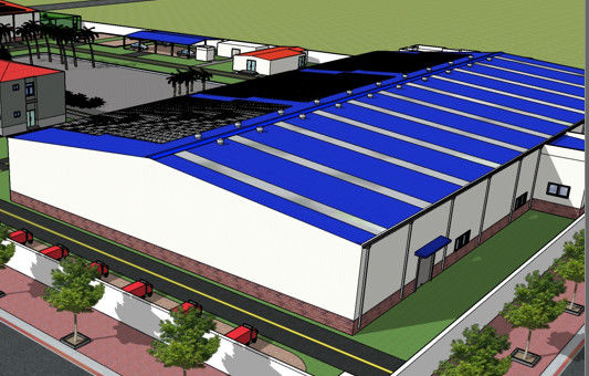 80*40 modificó el taller de la estructura para requisitos particulares de acero fabricó la construcción del marco de acero