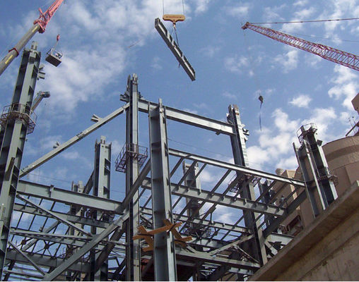 La estructura de acero de la plataforma de Q355B modificó la plataforma para requisitos particulares de acero galvanizada ISO9001