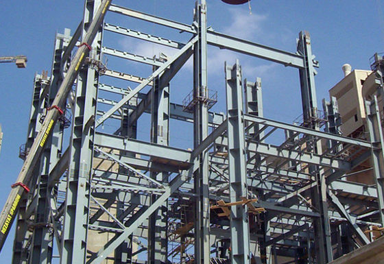 La estructura de acero de la plataforma de Q355B modificó la plataforma para requisitos particulares de acero galvanizada ISO9001