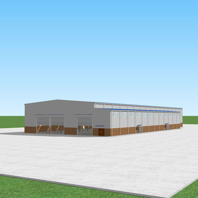 Construcción metálica prefabricada del edificio de la fábrica del taller de la estructura de acero