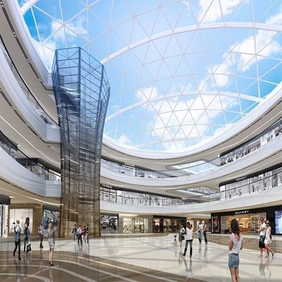 Altos edificios prefabricados de la subida del marco de acero de la estructura de acero Q235B de la subida altos