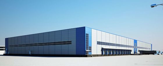 Fabricación general ligera de Warehouse de la estructura de acero con aplicabilidad fuerte