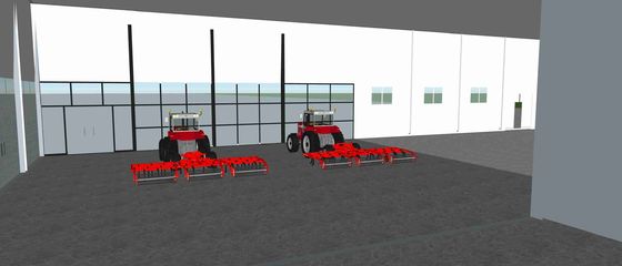 Taller ligero modificado para requisitos particulares de Warehouse de la construcción de la estructura de acero