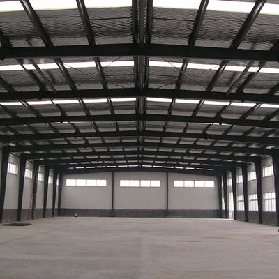 Q355 / Construcción de edificios prefabricada del marco de la granja de la estructura de acero Q235 GB