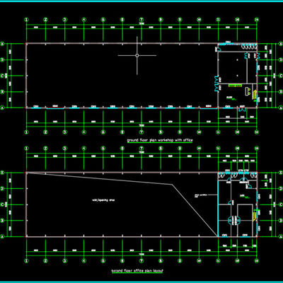 Q355 / Construcción de edificios prefabricada del marco de la granja de la estructura de acero Q235 GB