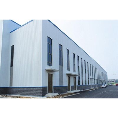 Estructura de acero de Q355B para el almacenamiento del edificio del taller de Warehouse incombustible
