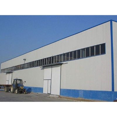 Estructura de acero de Q355B para el almacenamiento del edificio del taller de Warehouse incombustible