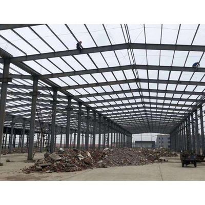 Estructura de acero de Q355B para el almacenamiento del edificio del taller de Warehouse incombustible
