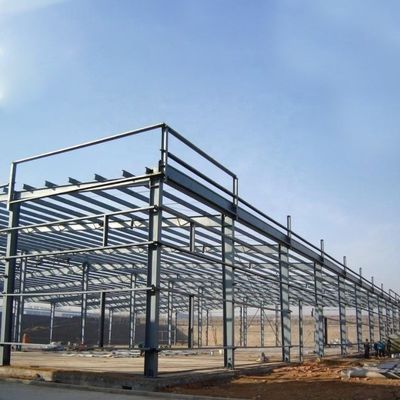 El acero del marco del espacio Q235 estructura la estructura prefabricada incombustible Warehouse del metal
