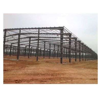 Almacén de estructura de acero de varios pisos de edificio industrial personalizado