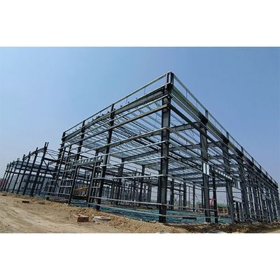 Gran escala multifuncional modificado para requisitos particulares establo de Warehouse de la estructura de acero