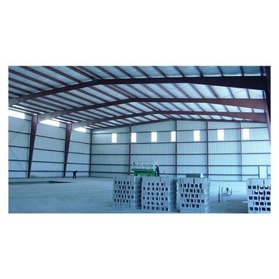 Gran escala multifuncional modificado para requisitos particulares establo de Warehouse de la estructura de acero