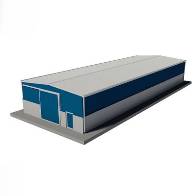 El acero prefabricado Warehouse vierte edificios de acero comerciales del metal de Q355B