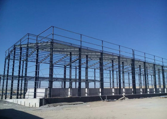 Q355 / La casa de cerdo de la estructura de acero Q235 ignifuga edificios de acero industriales
