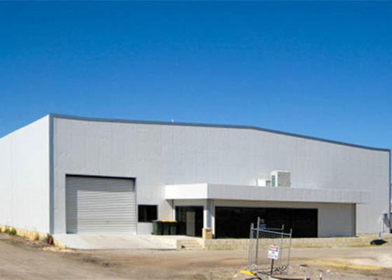 Taller de acero prefabricado de la fabricación del marco del hangar de la estructura de acero de la industria