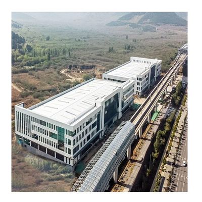 El taller ligero de la estructura de acero de la construcción del marco de acero modificó para requisitos particulares