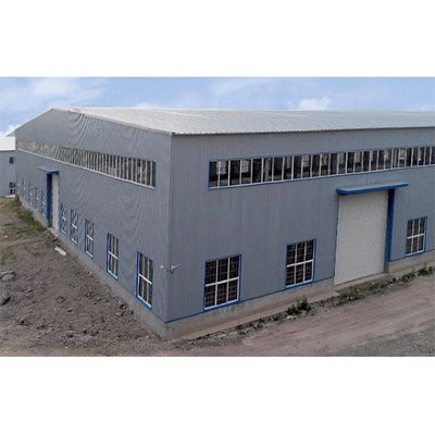Construcción metálica prefabricada del edificio de la fábrica del taller de la estructura de acero