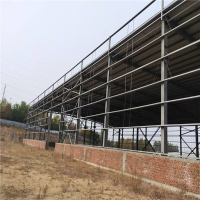 El marco incombustible del taller de la estructura de acero del palmo grande prefabricó ISO9001