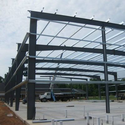 Edificio de marco industrial del taller prefabricado de la estructura de acero