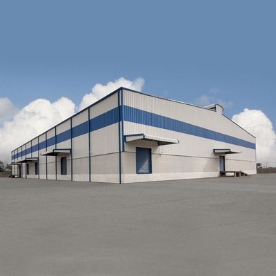Edificio de marco industrial del taller prefabricado de la estructura de acero