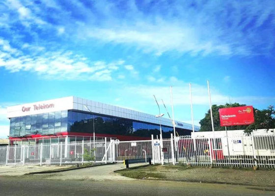 La construcción del edificio de oficinas del marco de acero de Q355 Q235 prefabricó