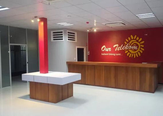La construcción del edificio de oficinas del marco de acero de Q355 Q235 prefabricó