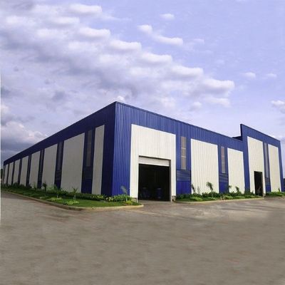 Peso ligero moderno de los edificios del taller de la estructura de acero del palmo grande adaptable