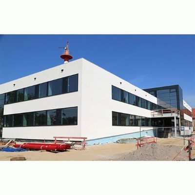 El palmo largo típico prefabricó diseño específico prefabricado del edificio de acero