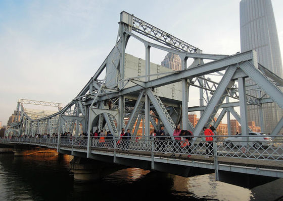 Construcción de puente peatonal de acero prefabricada del braguero de la estructura