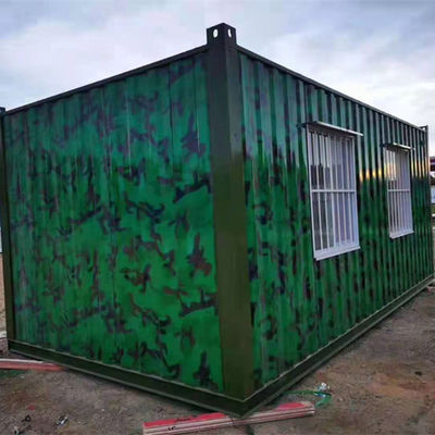 Q235B / Casa prefabricada de acero del envase de Q355B de la reforma plegable de la casa