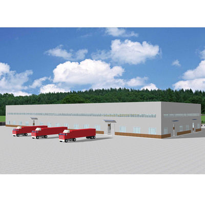 La industria 100*40 prefabricó el taller de la estructura de acero del marco de la estructura de acero