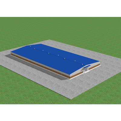 Construcción constructiva prefabricada del marco metálico de Warehouse de la estructura de acero