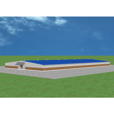 Construcción constructiva prefabricada del marco metálico de Warehouse de la estructura de acero