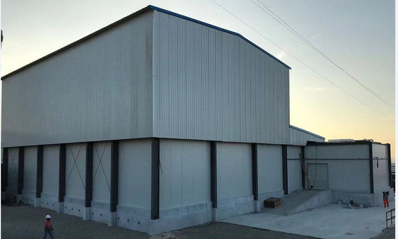 Estructura de acero porta galvanizada Warehouse con tamaño adaptable