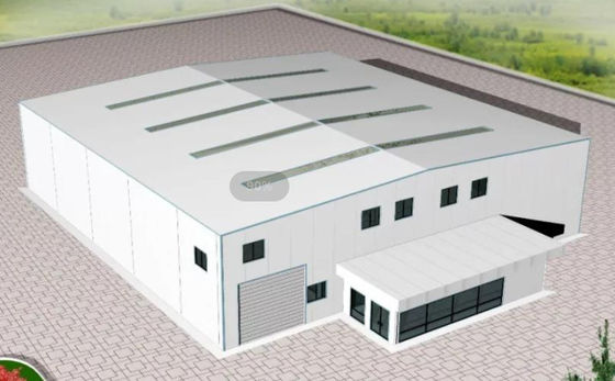 Estructura de acero de la pequeña de los aviones del almacén del garaje de la estructura de acero luz del hangar