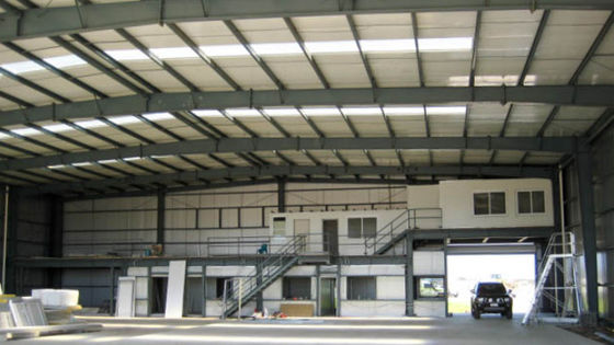 Estructura de acero de la pequeña de los aviones del almacén del garaje de la estructura de acero luz del hangar