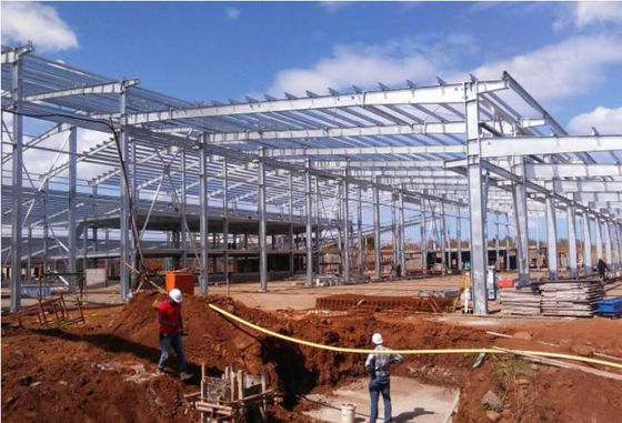 Estructura de acero porta galvanizada Warehouse con tamaño adaptable