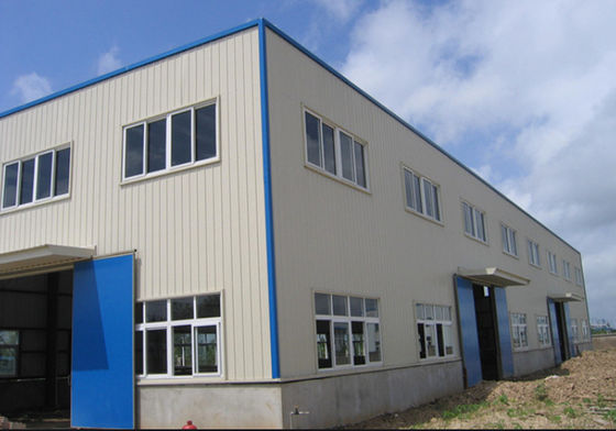 Edificios de talleres estructurales de acero ligero - prefabricados con vigas H, C/Z Purlin