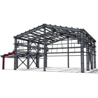 Taller portátil modificado para requisitos particulares de la estructura de acero con calidad durable