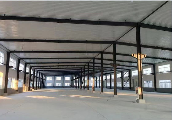 Planta de tratamiento ligera prefabricada de la estructura de acero de la fábrica del marco de acero