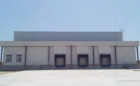 Planta de tratamiento ligera prefabricada de la estructura de acero de la fábrica del marco de acero