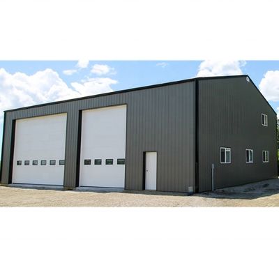Almacén porta del metal del marco de la construcción de Warehouse del marco de acero