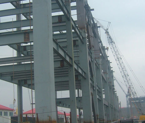 Entresuelo modificado para requisitos particulares ISO9001 a prueba de viento de la construcción de la plataforma de la estructura de acero