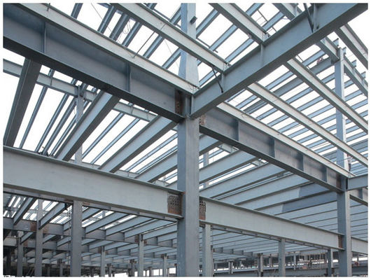 Taller de estructura de acero duradero para la construcción
