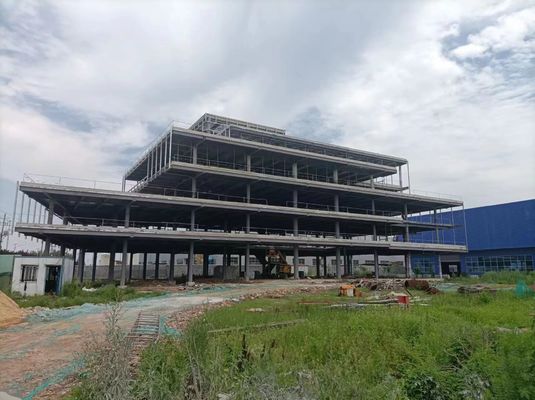 Edificio administrativo galvanizado personalizado estructura duradera confiable