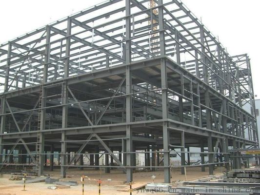 Edificio administrativo galvanizado personalizado estructura duradera confiable