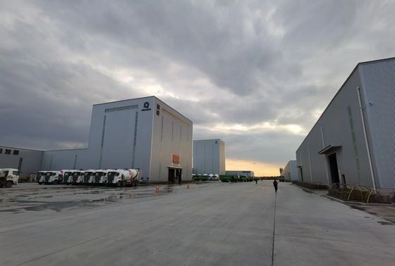 Edificio administrativo galvanizado personalizado estructura duradera confiable